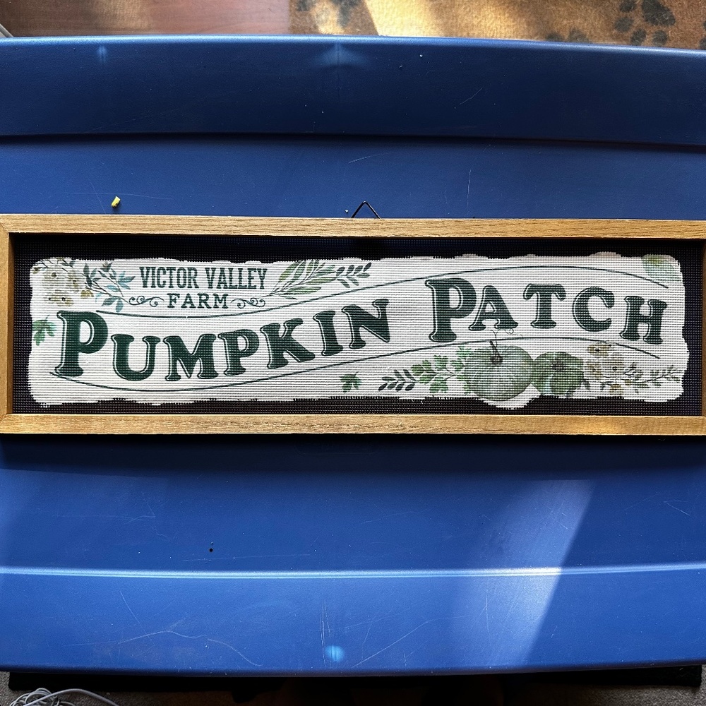 Ashland Pumpkin Patch Sign Wall Art